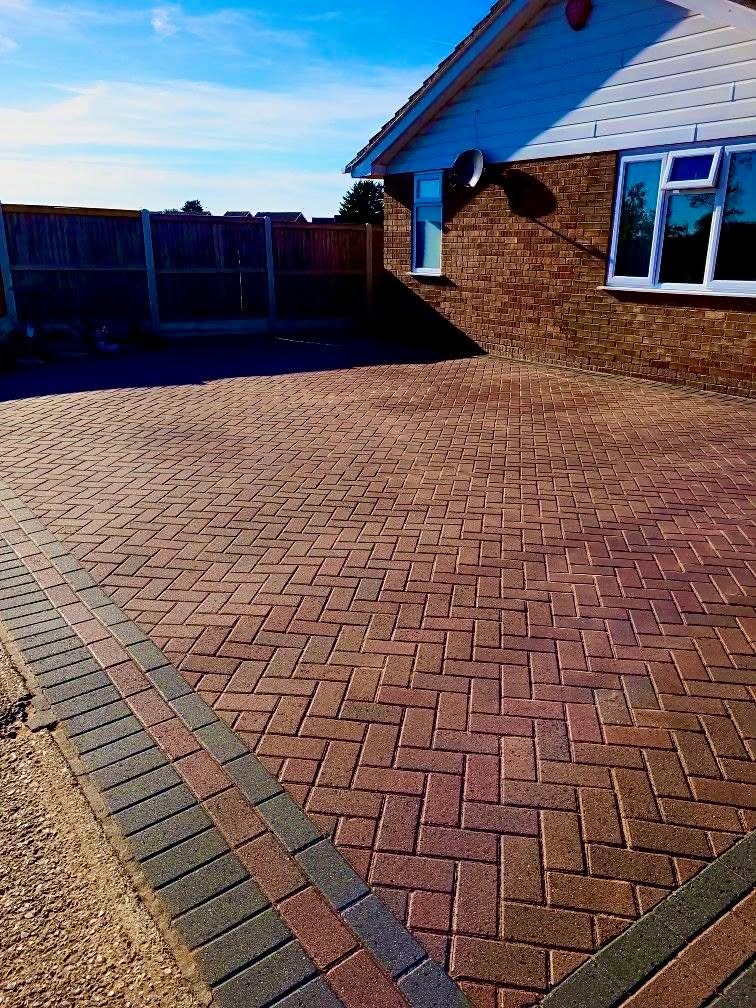 Block Paved Driveway in Northampton, Northamptonshire